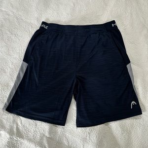 Head Athletic Shorts. Size XL Blue